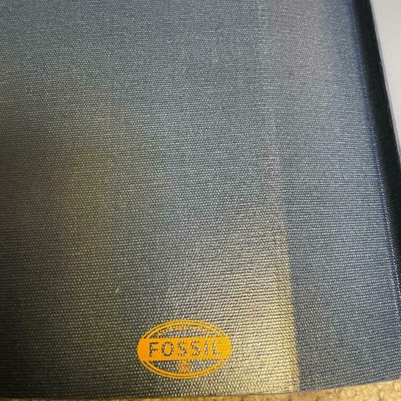 Fossil Authentic Fossil Long Live Vintage TABLET Cover BLUE / YELLOW MLG0200700 - Picture 3 of 7